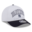 Bone Unissex New Era 9Forty A-Frame Arch MLB NY Yankees Branco-MBP26BON177- -3-